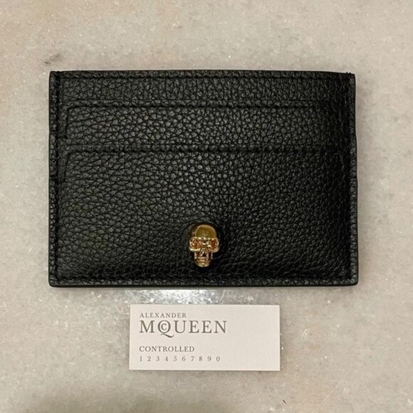 Alexander McQueen Leather Card Holder - Picture 2 of 7